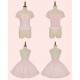 Summer Fairy Sanrio Characters Piano Top Blouse Cardigan Waistless JSK and Sets(Reservation/Full Payment Without Shipping)